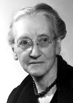 Emily Greene Balch. Photo: E. Romer. Nobel Foundation archive