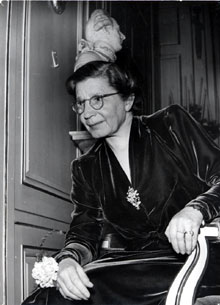 Elin Wägner valittiin Ruotsin akatemiaan vuonna 1944
